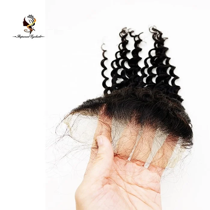 

Wholesale Deep Wave HD lace closure 5X5 transparent lace closure