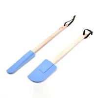 

Silicone spatula baking spatula with wooden handle