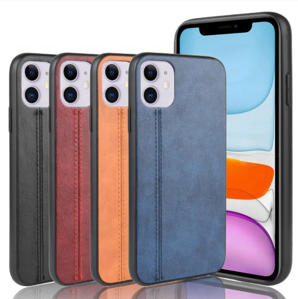 

New arrival TPU PU leather phone back cover For Iphone 11/11pro/11pro max Case, Multi-color, can be customized