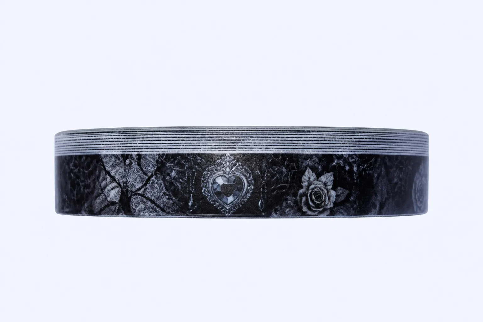 Dark gothic washi tape &mdash; creative journal application