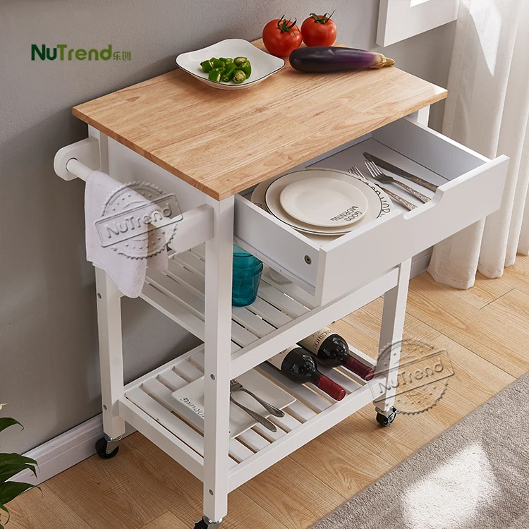 White Small 2 Tier Mobile Utility Microwave Wood Kitchen Trolley Rolling Kitchen Island Cart With Rack Buy Microwave Kitchen Cart Cart Island Kitchen Small Kitchen Trolley Product On Alibaba Com