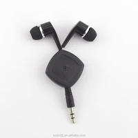 

Retractable earphone