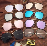 

Fashion sunglasses newest 2020 metal sun glasses for women men lindy