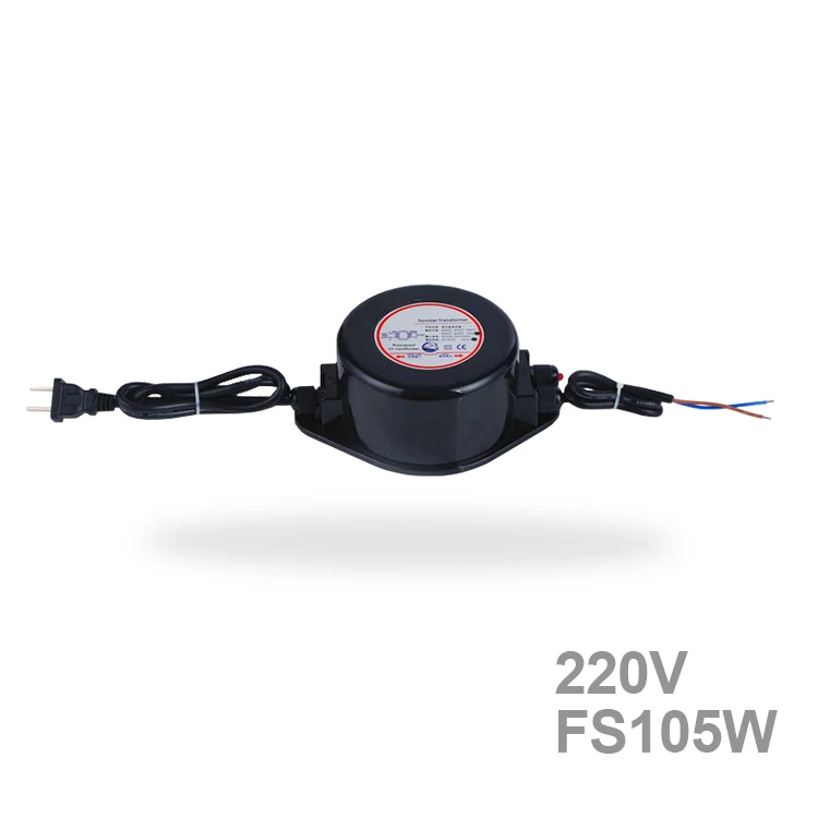
Swimming pool light 12VAC 105W Waterproof transformer 