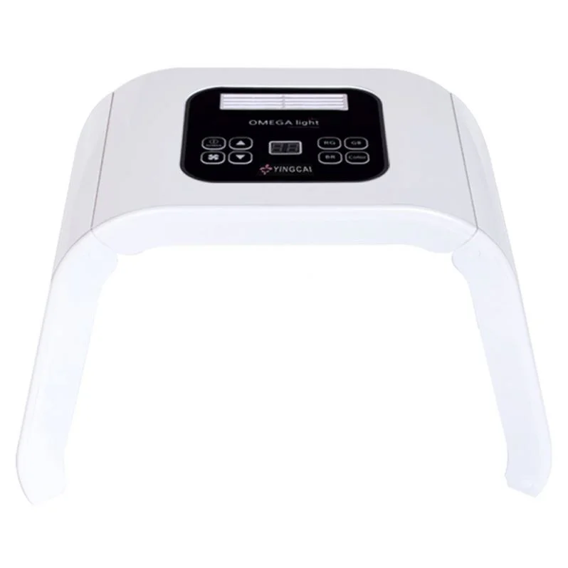 

New beauty machine 7 color foldable masque red mascara led therapy face pdt light facial mask