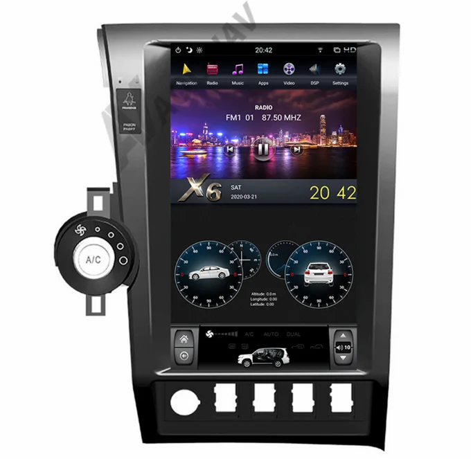 

Car GPS IPS Car Dvd Radio Stereo Player Touch Screen Tesla style For Toyota Tundra 2014-2019 car GPS navigation DVD player