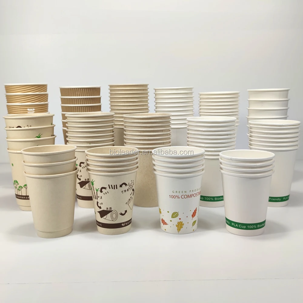 

disposable cup for hot drink reusable single wall coffee tea paper cup gobelet en carton