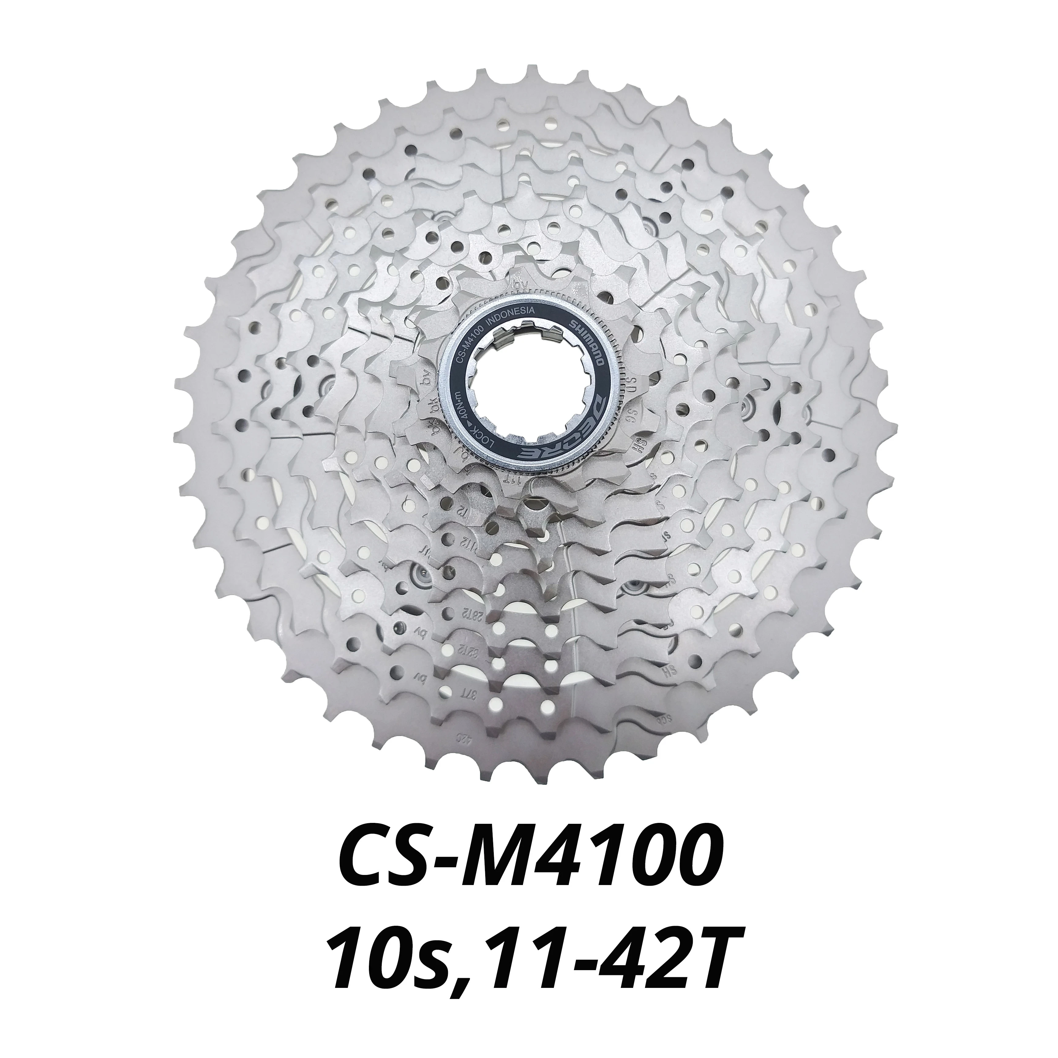

Shimano Deore M4100 10 Speed bike cassette CS-M4100 10S 10V mtb Mountain bicycle freewheel 11-42T 11-46T