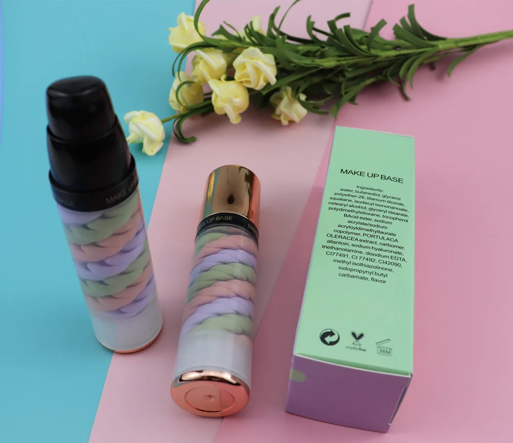 

Hot selling mimosa makeup Original factory Makeup primer base private label, Transparent