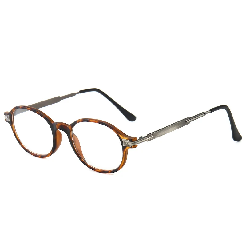 

RENNES [RTS] New arrival retro classical light weight spectacle round frame reading glasses custom logo