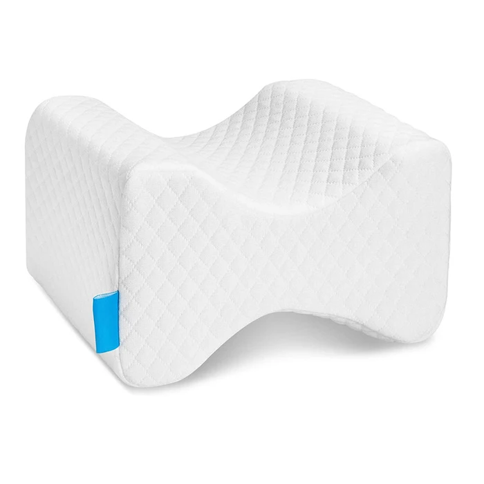 Wholesale Ergonomic Memory Foam Knee Pillow Breathable Leg Rest for Nursing Camping Sleep for Use Between Legs
