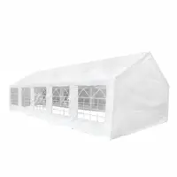 

Hot selling Cheap 5x10m white PE Party Tent wedding tents