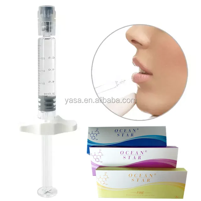 

Korea 1ml 2ml 5ml hyaluronate acid gel injection Dermal filler for face skin nose up