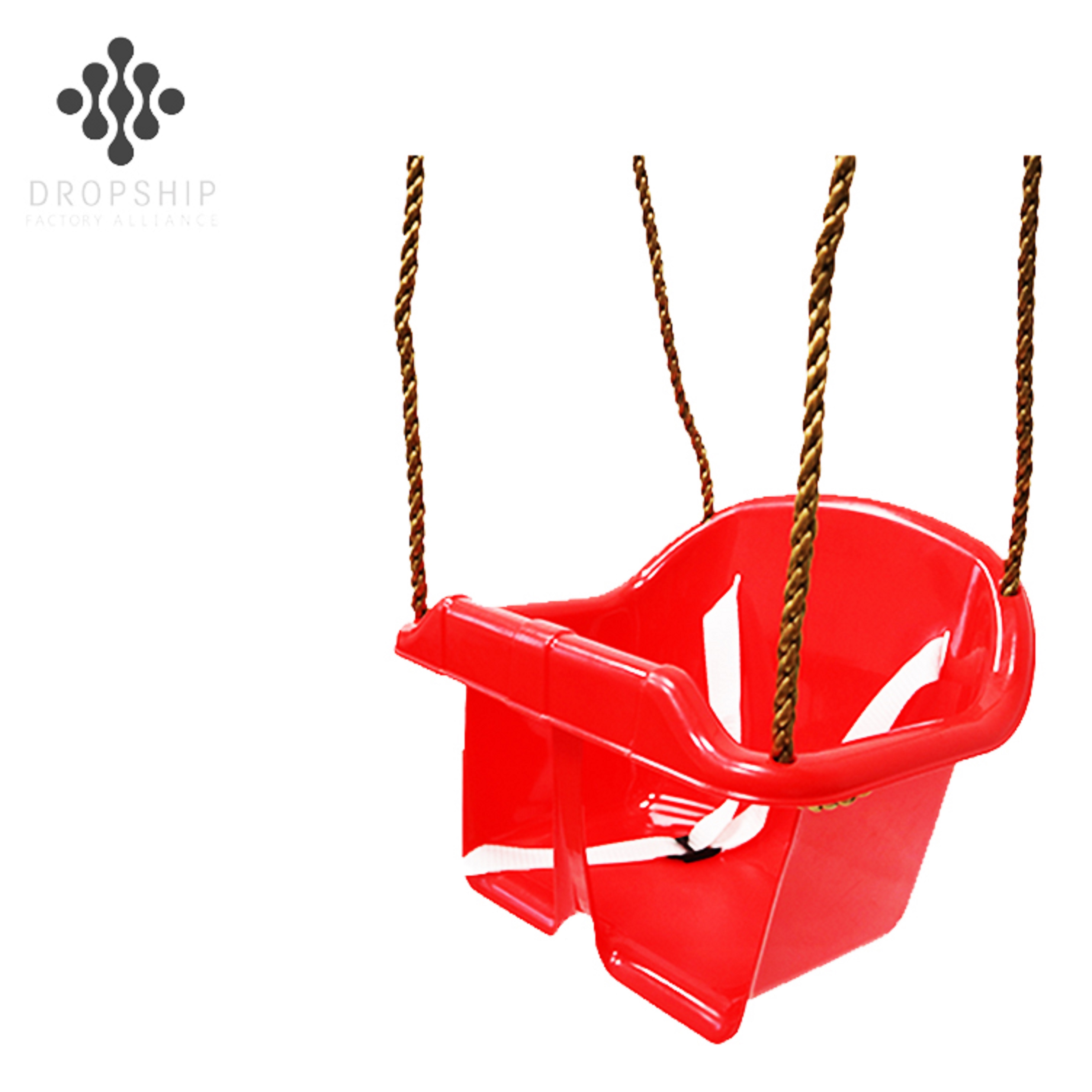 
SA-043 Safe toys new product 6 month old baby plastic swing sets 