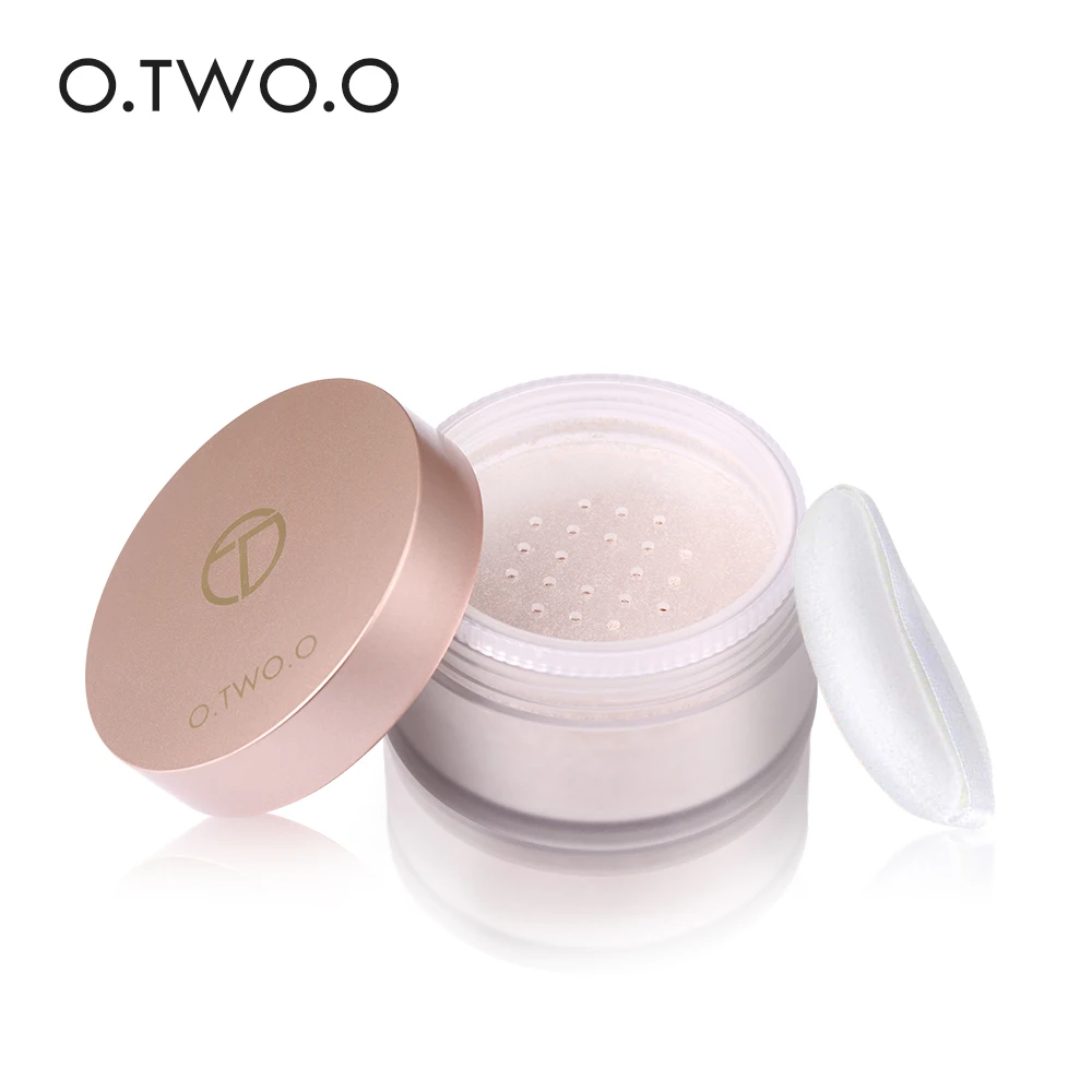 

O.TWO.O 9127 beauty cosmetic loose powder 2 colors translucent not sticky makeup pigments loose setting powder