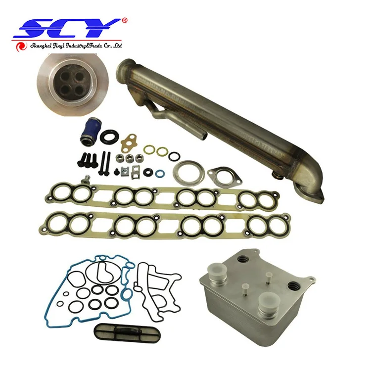Upgraded Egr Cooler Kit & Oil Cooler Kit For Ford 6.0l Powerstroke