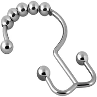 

High Grade 304 Stainless Steel Shower Curtain Hooks