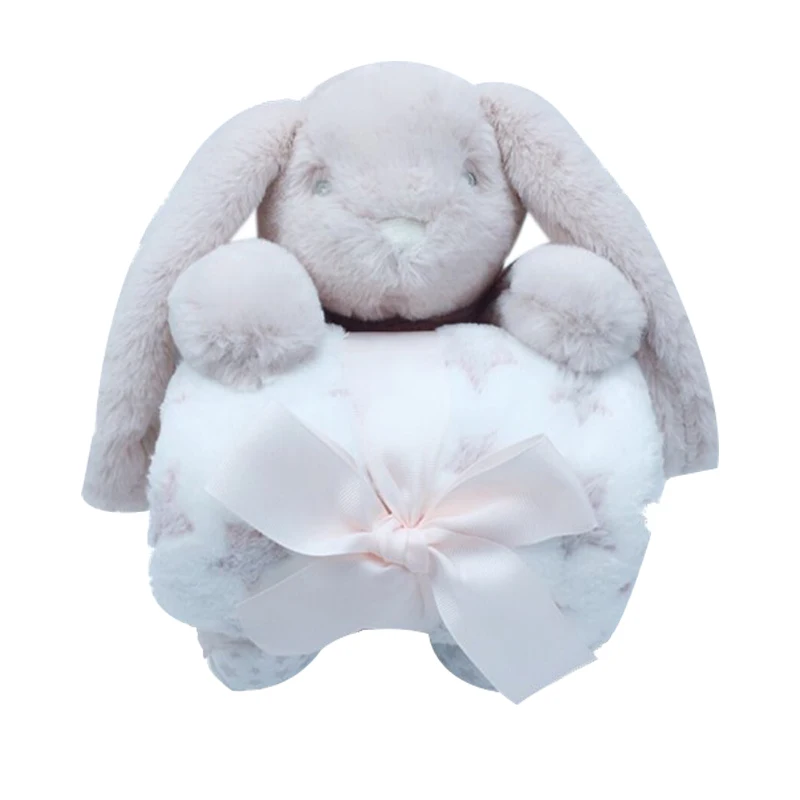 soft toy with blanket