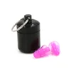 OEM/ODM reusable musician rubber earplug for hearing protection with aluminum tube
