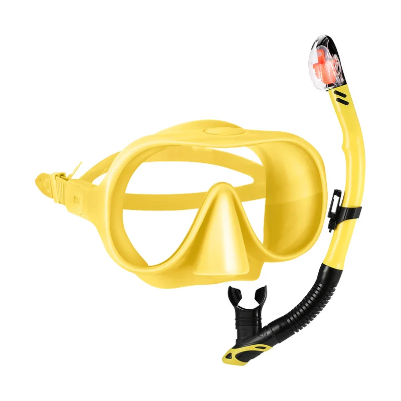 

Shenzhen Factory Supply Pessional Swimming Mask and Diving Snorkel Tube Set for Kids Adults, Customized color supported