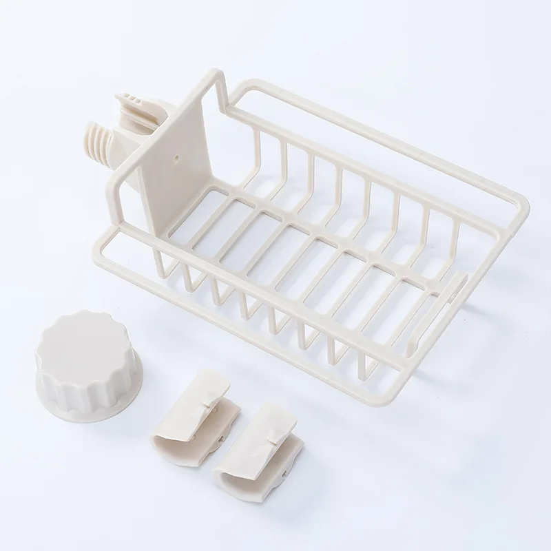 

Adjustable Faucet Bolt Inserting Drain Rack Kitchen Storage Holders & Racks Storage Baskets