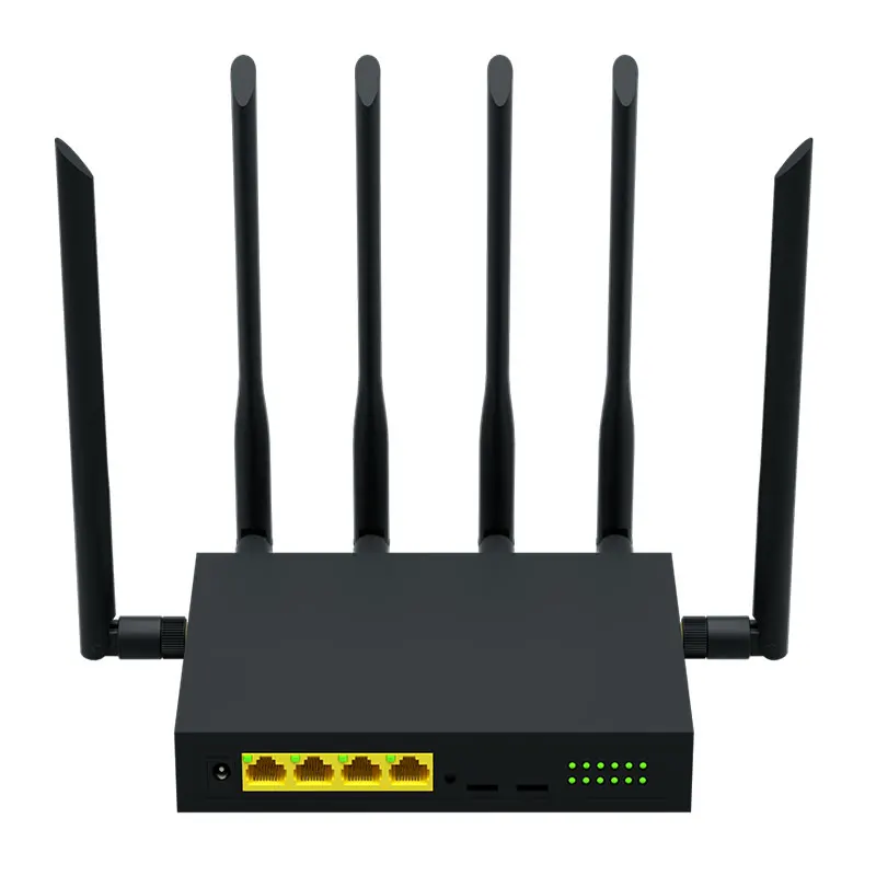 

zbt new product openwrt wireless 4 LAN load balancing dual sim 4g lte router