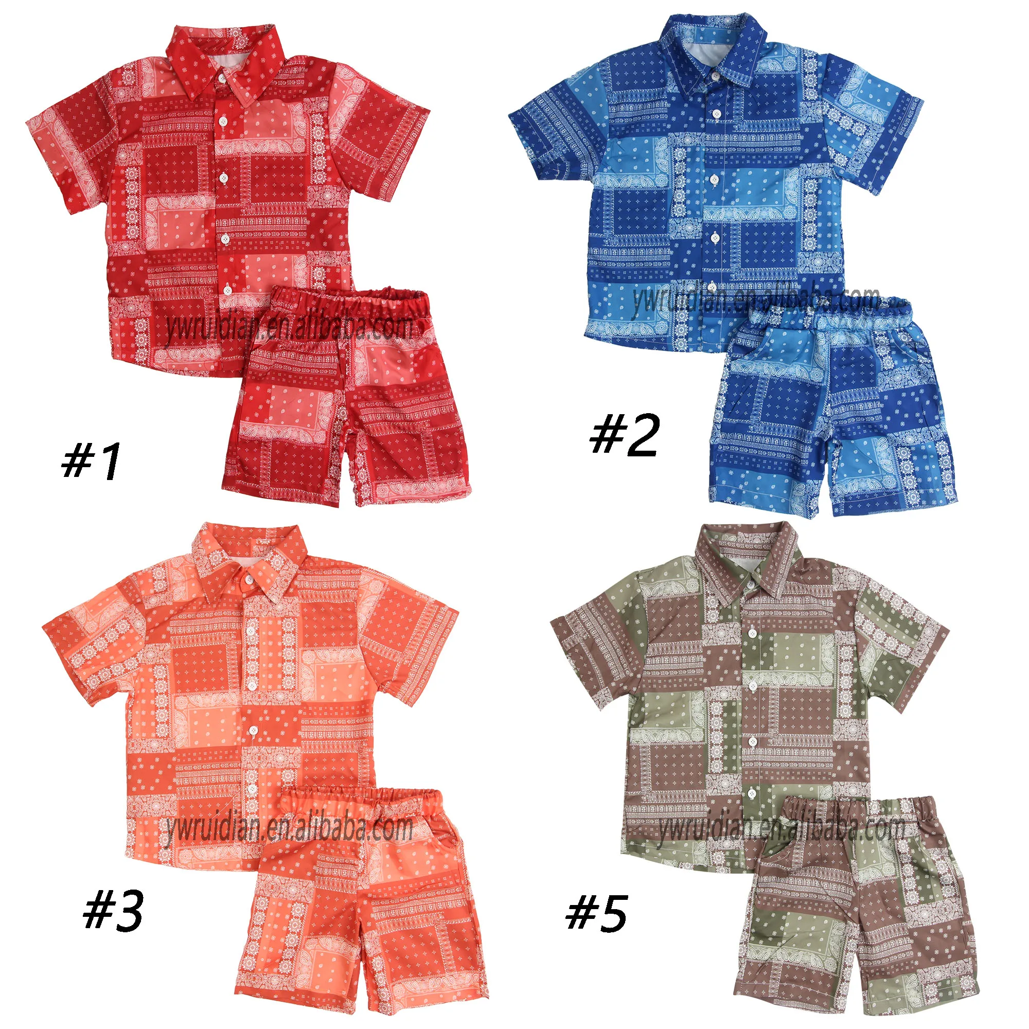 

New Arrival Children Short Set Kids Clothing Boutique Summer Short Boys And Girls Family Matching Clothes Sibling Clothes, As picture