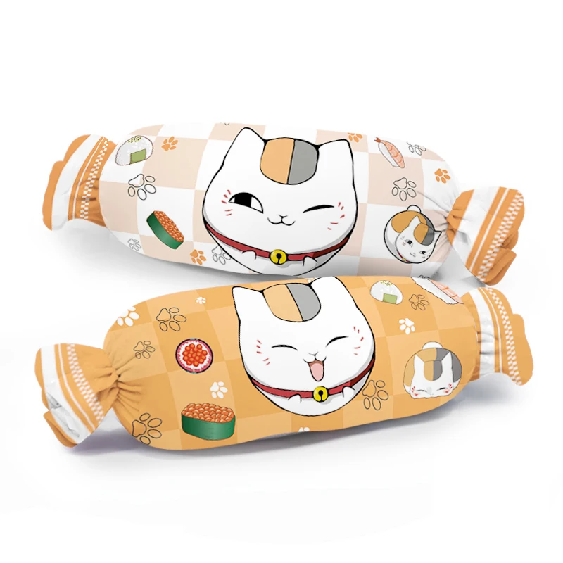 Hot Selling Wholesale Creative Digital Printing Candy Shaped Plush Pillow Case With Your Photos Irregular Dakimakura