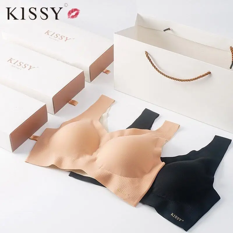 

kissy bra brand seamless original set underwear vest style