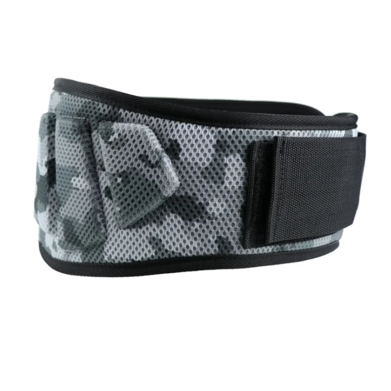 

Custom Logo Gym Self Locking Weight Lifting Belt lever weight lifting belts, Camouflage