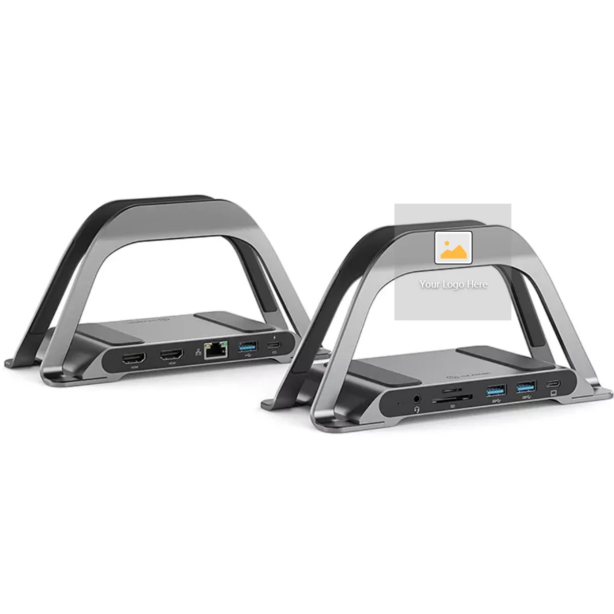 Docking Station With 100w Pd Usb C Dual 