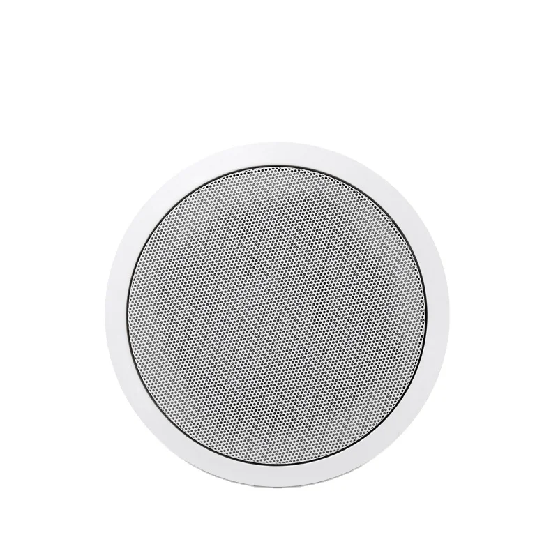 

Guangdong pro speaker manufacturer 80w best quality ceiling speaker, White