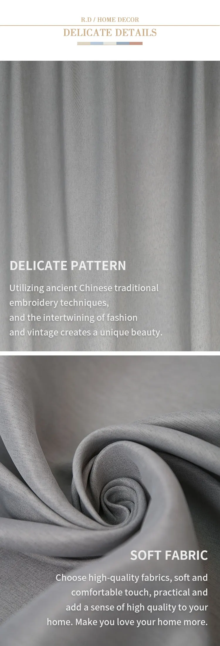 Luxury wholesale china curtain fabric