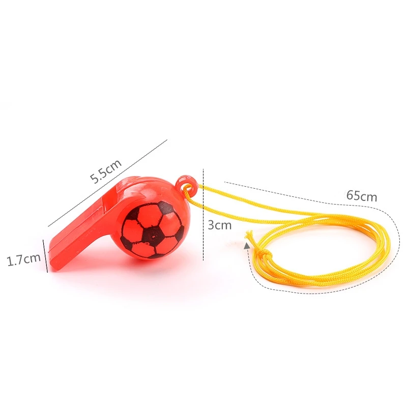 

Wholesale Customized Promotional Sport Referee Whistle Plastic Emergency Whistle, Multi-colors