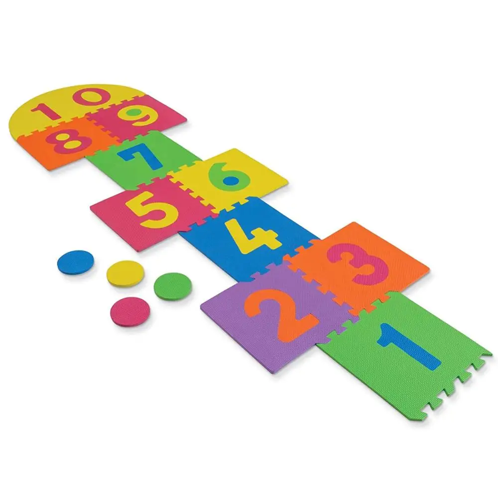 Kids Garden Hopscotch Play Soft Mats Eva Foam Children Number