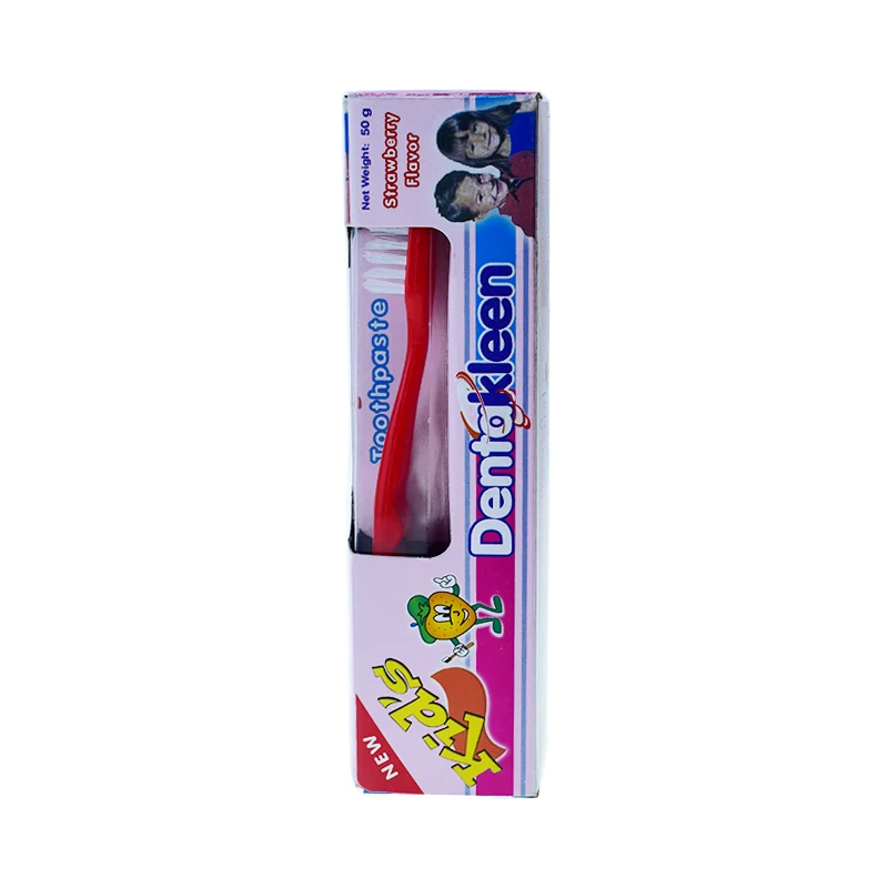 
Custom logo fruit flavored fresh breath baby toothpaste 