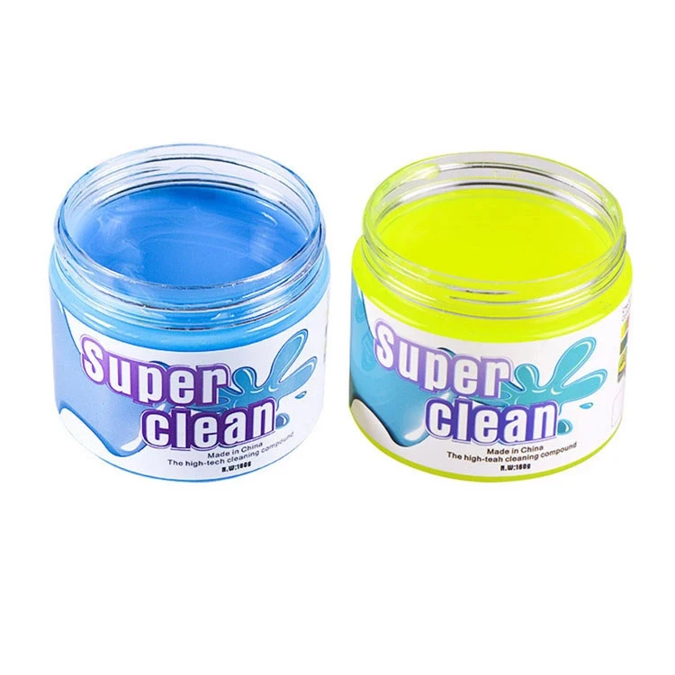 

160g Magic Keyboard Dust Cleaner Super Cleaning Glue Gel Jelly Slime Mud For Car Computer, Green, yellow, red, blue etc.