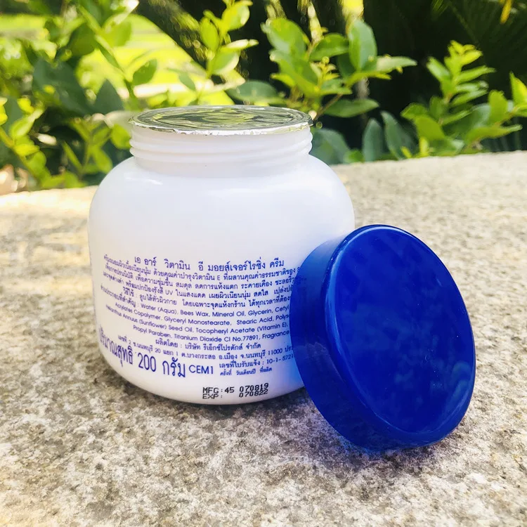 Organic Thailand Whitening Vitamin E Face Moisturizing Cream With