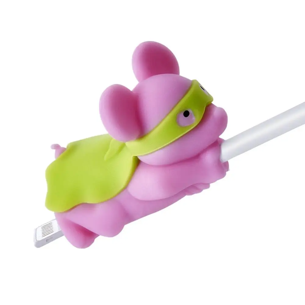 

Customized Phone Accessories Cable Balcony Silicone Cable Animal Bite Type-C USB Charger Cable Protector