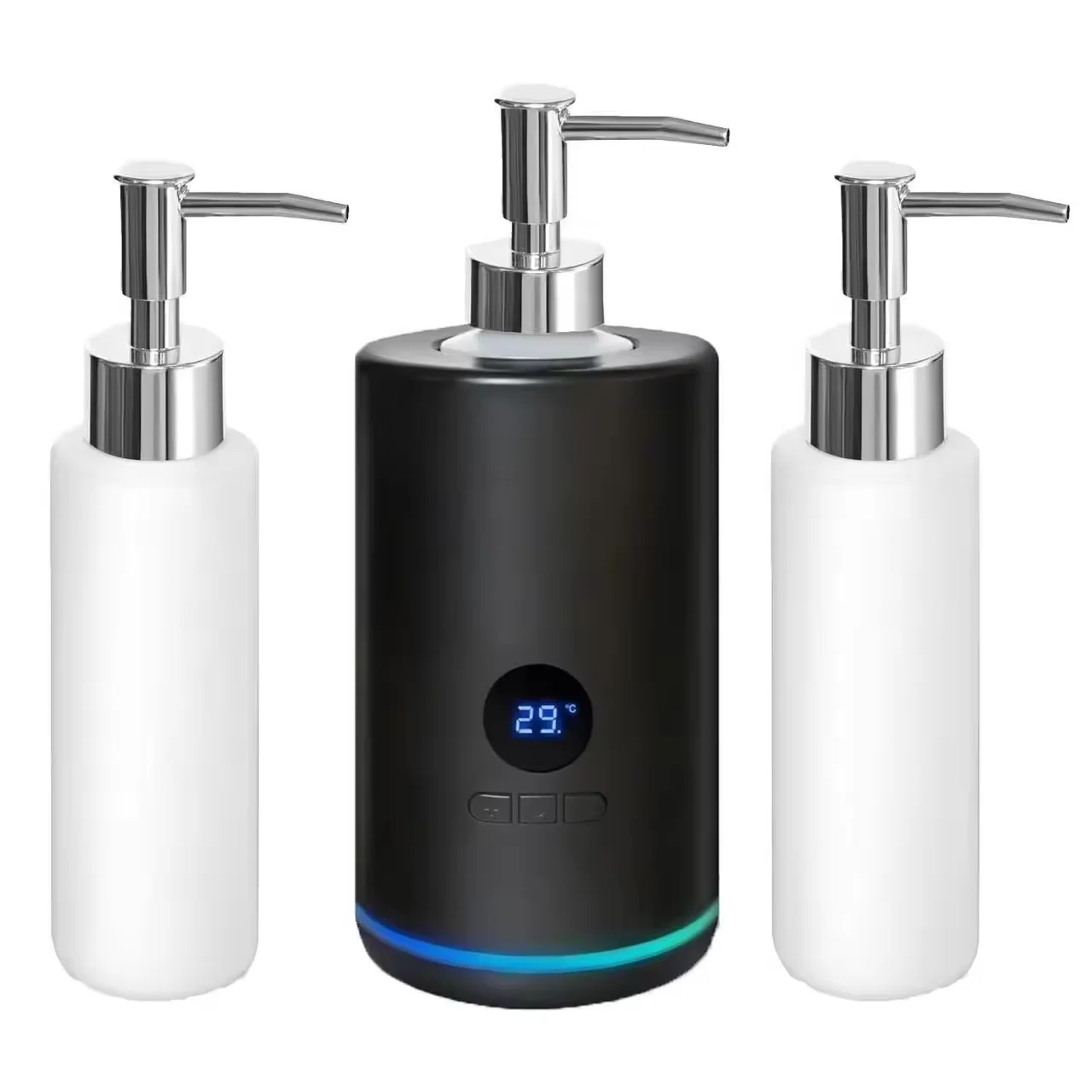 Smart Oil Warmer Heating Adjustable Temperature Massage Oil Heater for Beauty Salon Lube Gel Cream Lotion Bottle Dispenser