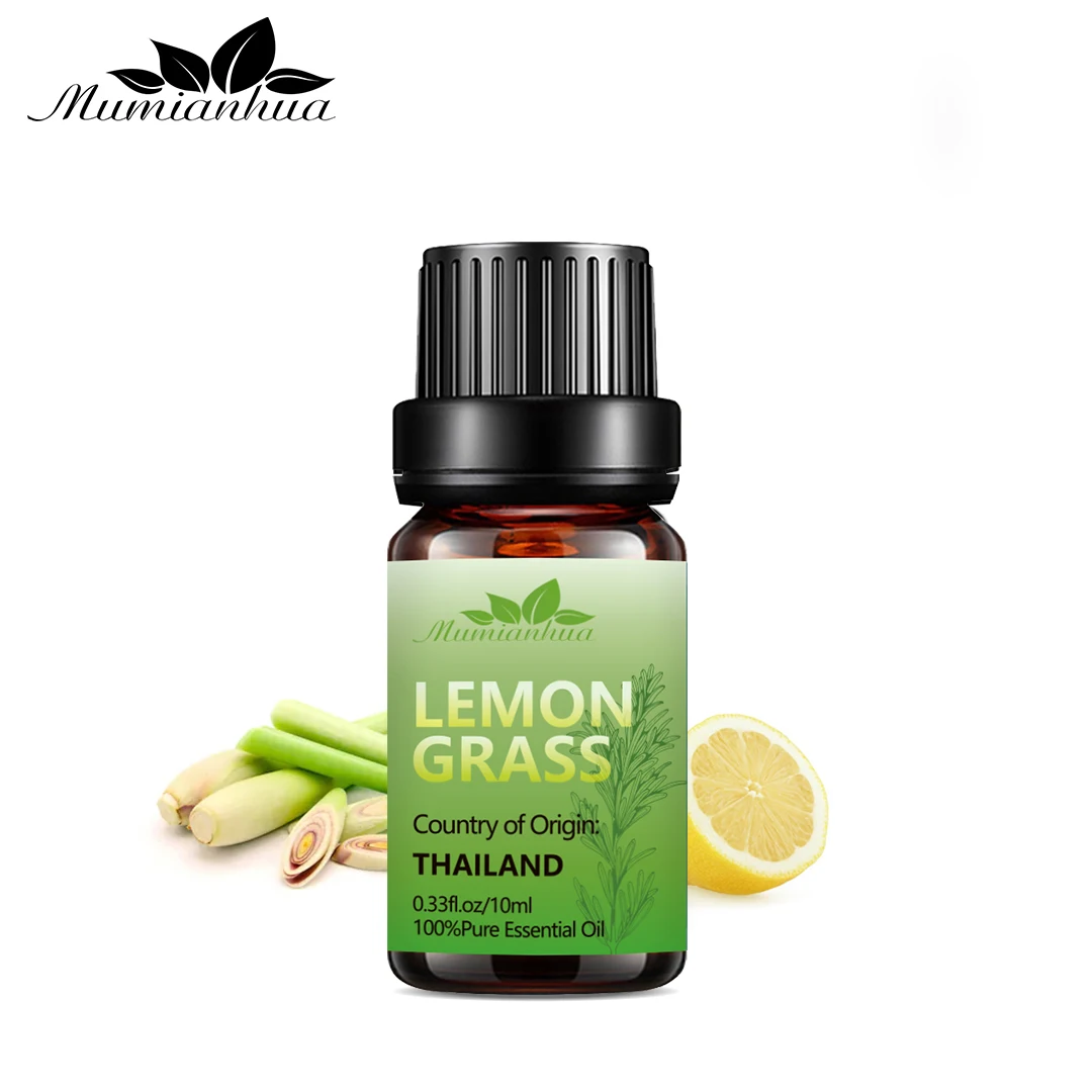 

Lemongrass Candle Oil 10ML Lemongrass Essential Oil new Aroma 100% Natural Essential Oil new Organic Lemongrass