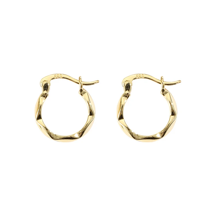 

European and American vintage earrings s925 sterling silver earrings, net red hot accessories, circle earrings, Picture shows
