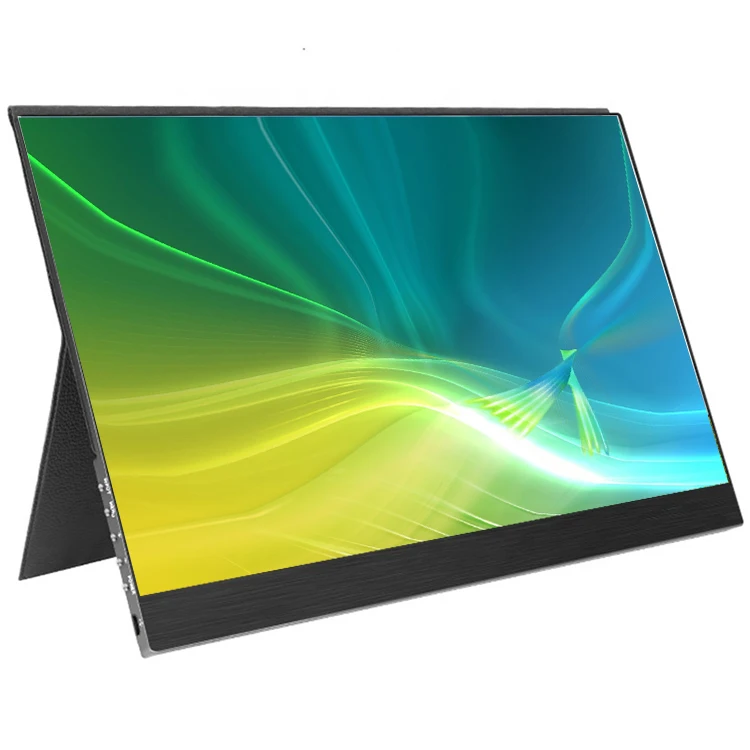 

Ultra Thin Full HD IPS Screen 15.6" inch Portable Touch Monitor with TYPE-C Port Battery Option