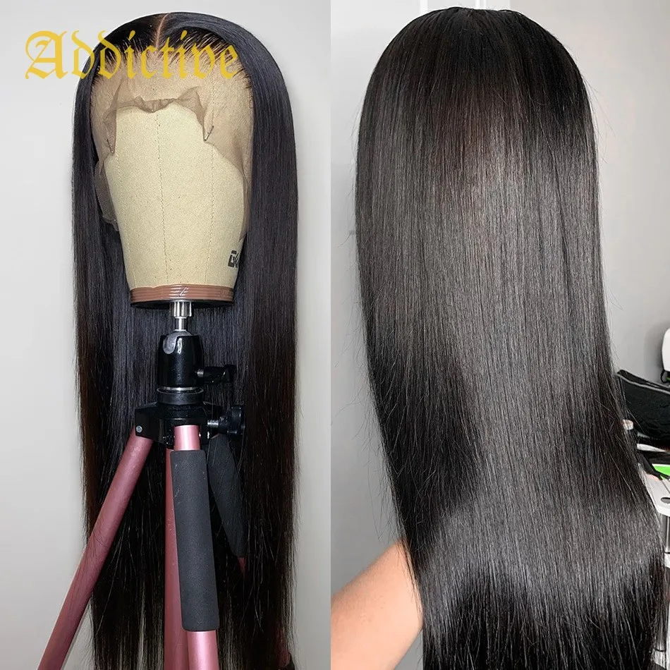 

Addictive 6X6 Best Cuticle Aligned Lace Closure Human Hair Wig Online