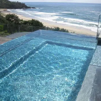 infinity fiberglass pool