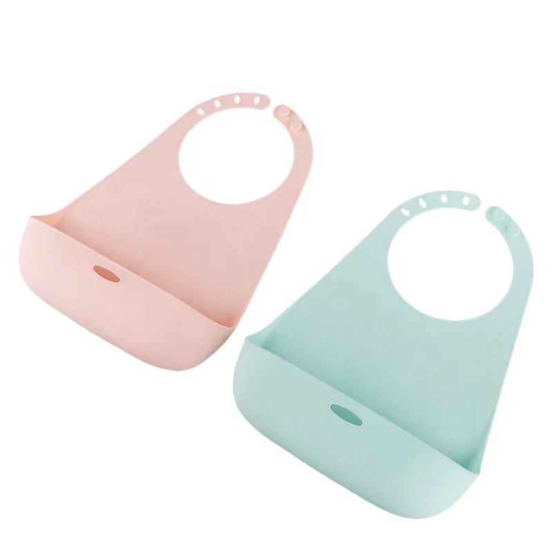 

Toddler Feeding Waterproof Silicone Baby Bib for Kids