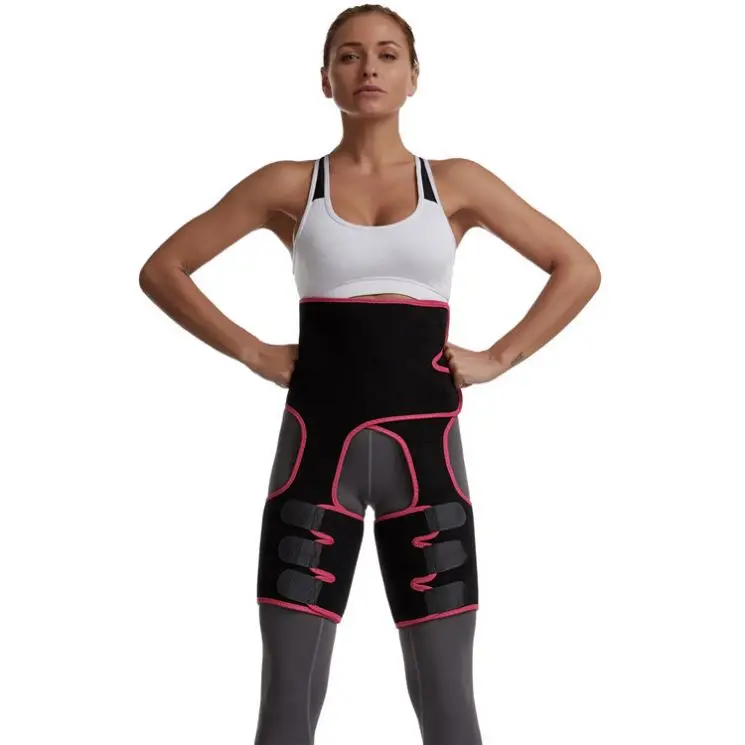

Butt Lifter Thigh Weight Loss Shapewear Waist Trainer Women Slimming Belts Leg Arm Shaper Neoprene Waist Belt, Black/pink/yellow