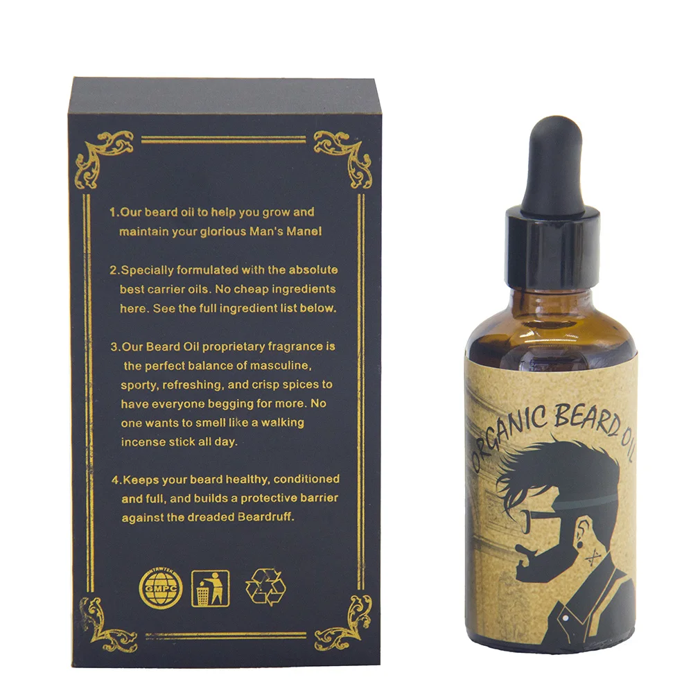 

Wholesale Beard Smoothing Moisturizing Beard Oil Organic Natural for Men Private Label 30ml