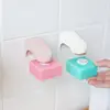 Magnetic soap holder bathroom Wall Mounted plastic soap box creative magnet soap rack