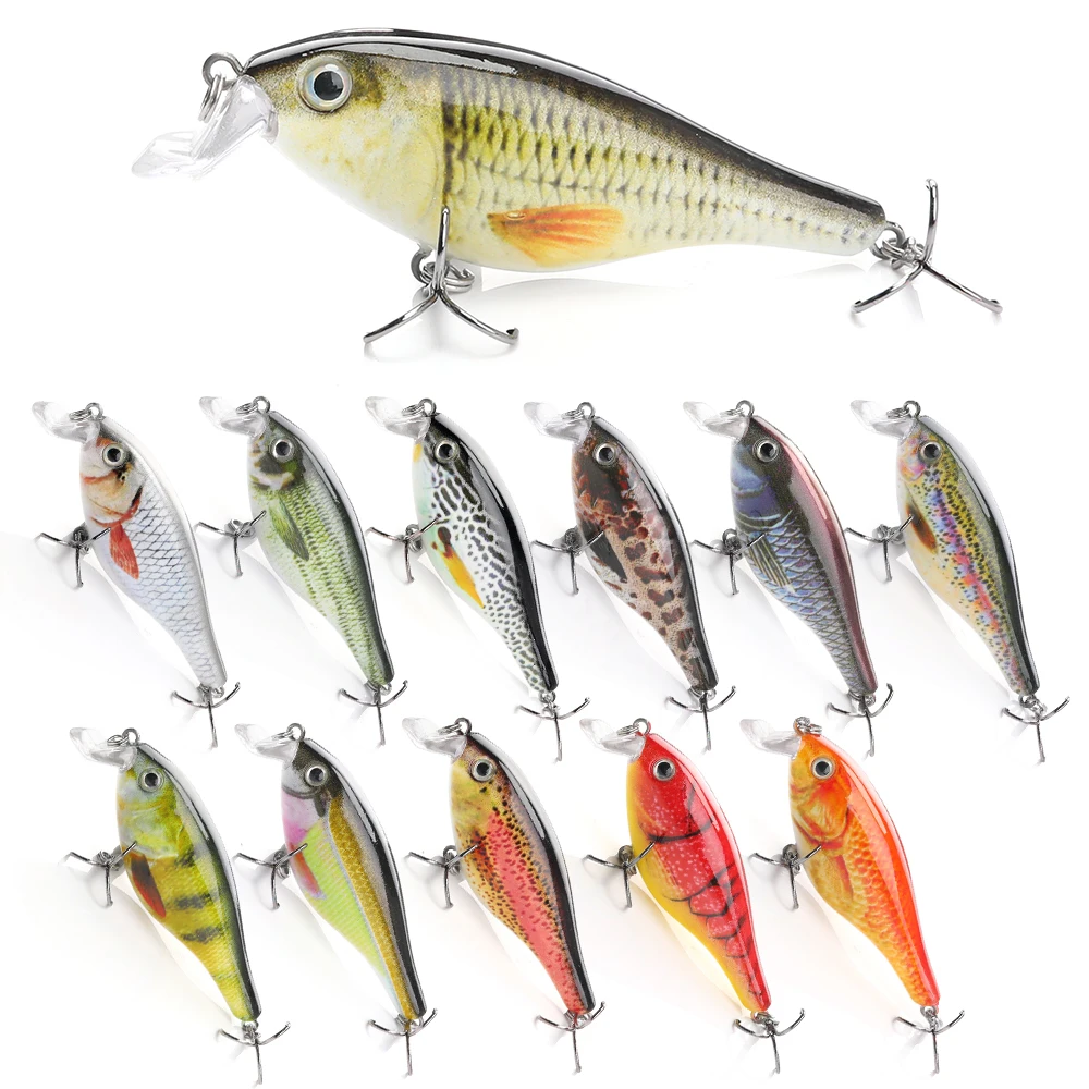 

fishing tackle of hot sale custom lure crank baits for walleye fishing lures crankbaits, Vavious colors